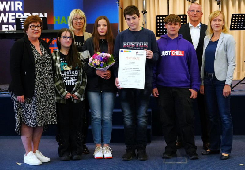 Impressionen der letzten Festveranstaltung zur Verleihung des Berufswahl-SIEGELS im Jahr 2024